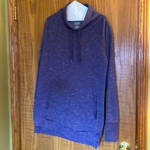 Sweatshirt marbled purple/ lavender tunic